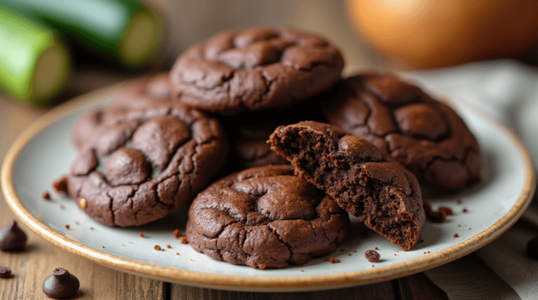 Chocolate Zucchini Cookies