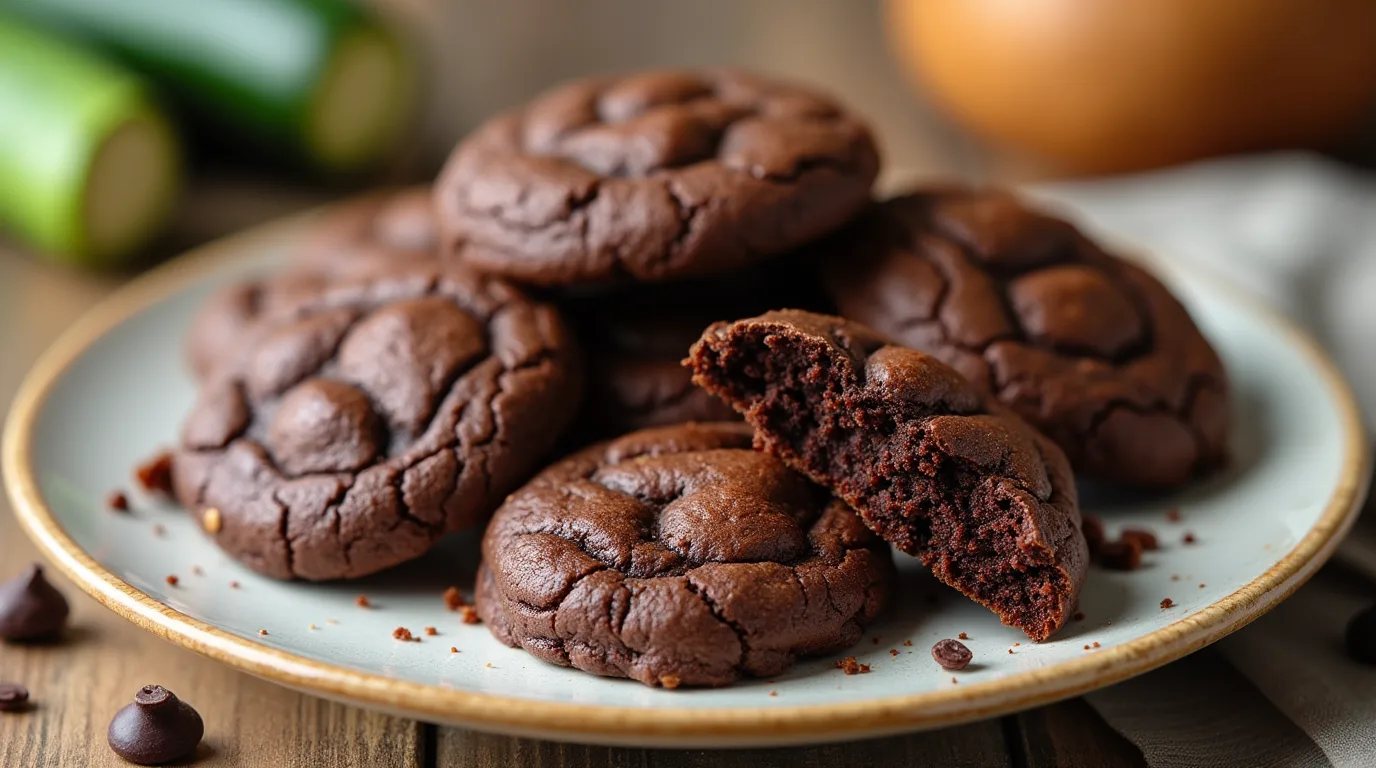 Chocolate Zucchini Cookies
