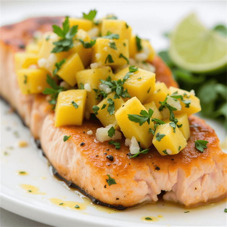 Grilled Salmon with Mango Salsa: A Delicious and Refreshing Recipe