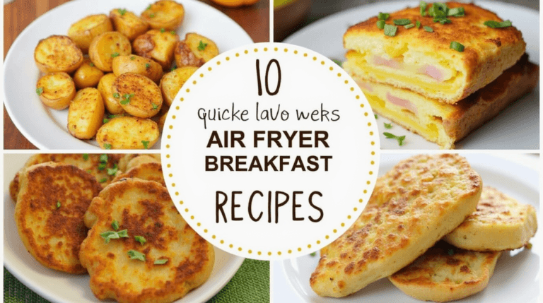 Air Fryer Breakfast Recipes