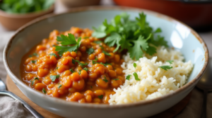 Red Lentil and Coconut Curry