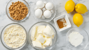  Ingredients needed to make Diabetic Lemon Ricotta Cake