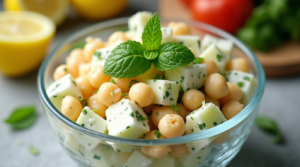 Greek Yogurt and Chickpea Salad