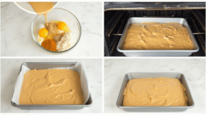 Texas Sheet Cake Recipepreparation steps