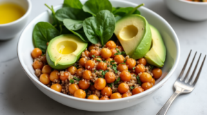  Chickpea and Quinoa Power Bowl