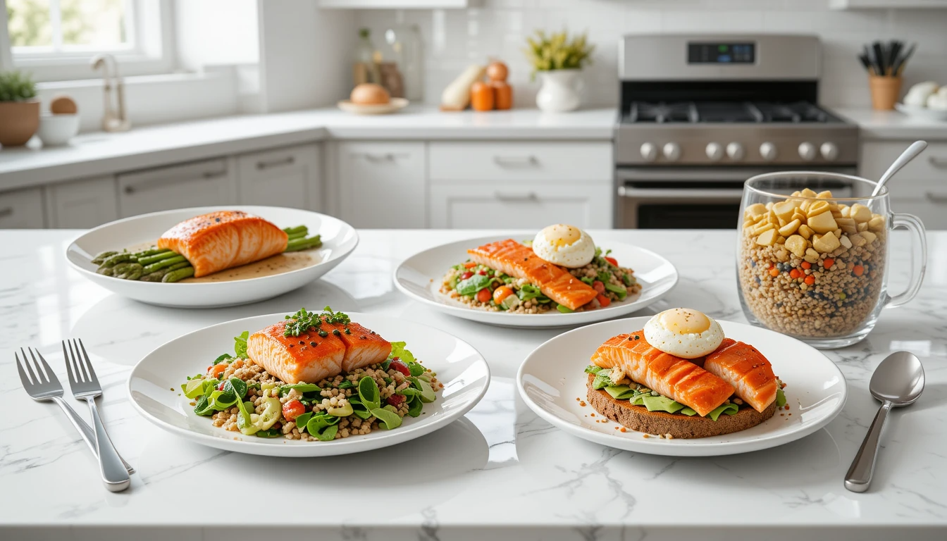 Frozen Salmon Recipes different Frozen Salmon Recipes serving presentations beautifully plated